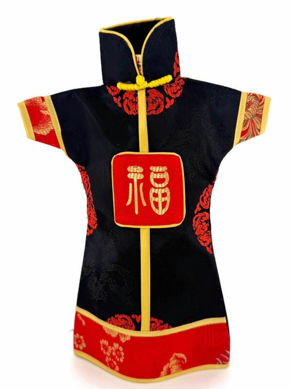 Chinese Dress Bottle Cover